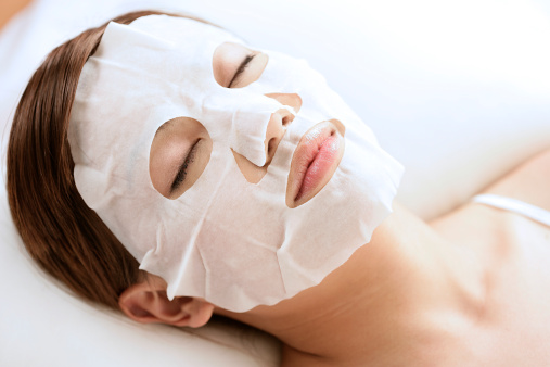 Woman Wearing Face Mask