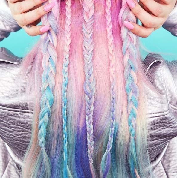 超梦幻unicorn hair「染发焗油」,显色度高仲唔伤头发好心动啊!