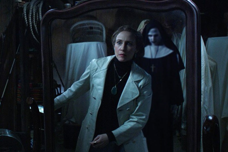 温子仁执导《鬼修女》最新预告释出,网友:光看预告就已经腿软了!